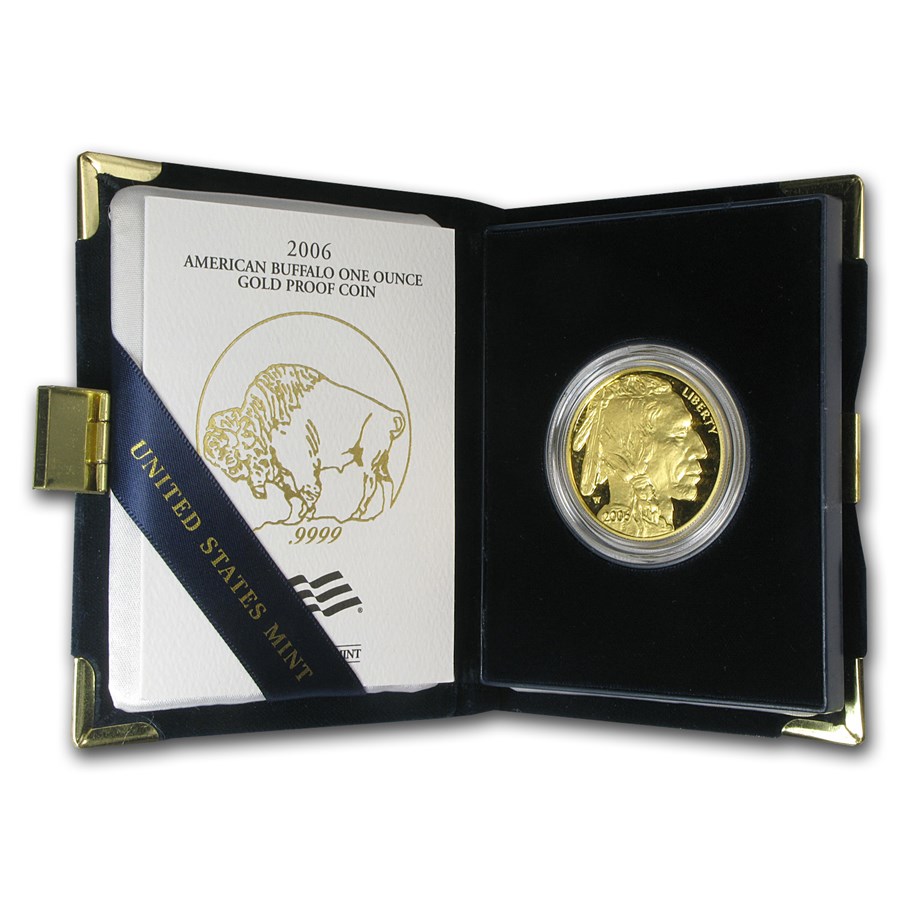 USA 2006 $50 Buffalo 1oz Gold Proof Coin